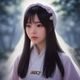 营养师陈可馨头像，女性，白大褂，专业医疗机构背景，亲和专业形象